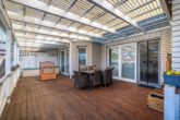 Terrasse - Doppelhaushälfte mit Pool und Kaminofen in Ummern!