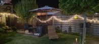 Garten mit Beleuchtung 2 - Einfamilienhaus mit Urlaubsfeeling inklusive Gästehaus in Wilsche! Meine Immobilie = Mein Partner!