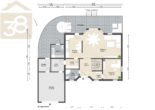 Grundriss EG - Modernes Einfamilienhaus mit Sauna, Kaminofen und Garten in Kästorf! Meine Immobilie=Mein Partner!