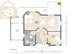 Grundriss EG - Provisionsfrei für den Käufer! Einfamilienhaus in ruhiger Lage in Eischott bei Wolfsburg mit Garage!