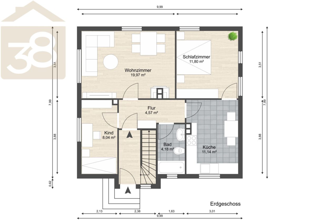 Grundriss - EG